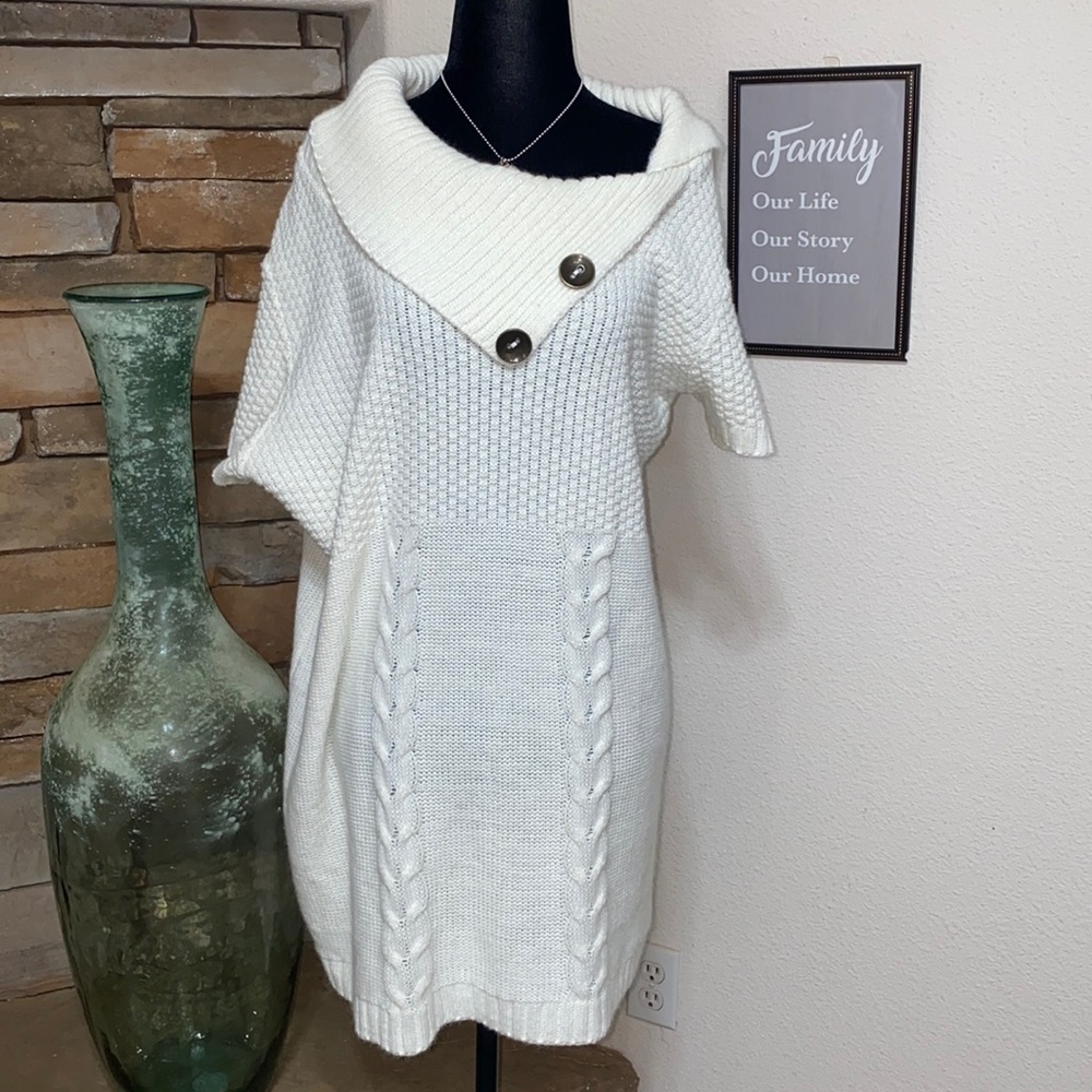 Loop 18- White Knit Dress